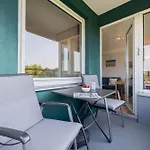 Fewo1846 - Gluecksstern - Komfortable 2-zimmer-wohnung Mit Balkon Im 5 Og 아파트 *