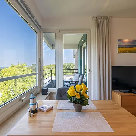 Fewo1846 - Gluecksstern - Komfortable 2-zimmer-wohnung Mit Balkon Im 5 Og Apartment *